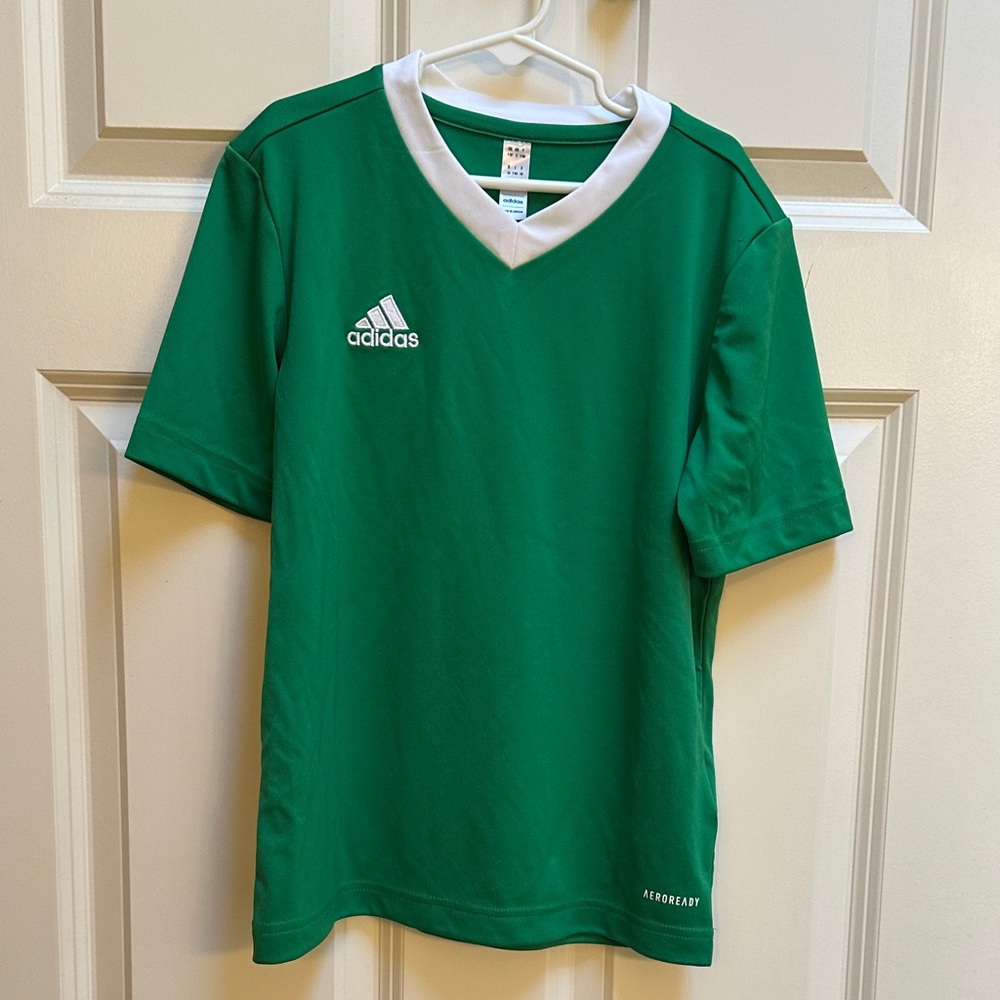 Adidas Kids Emerald Green Sports Jersey
